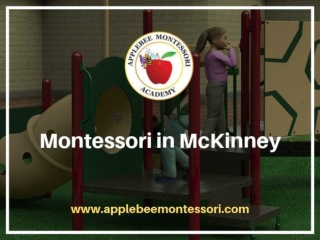 Looking for Montessori in McKinney – Applebee Montessori academy