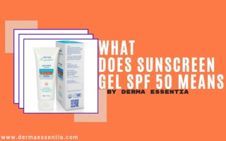 What Does Sunscreen Gel SPF 50 Means