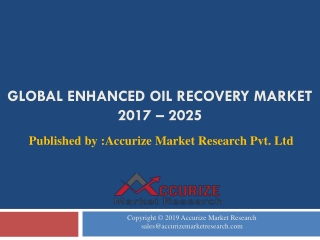 Enhanced Oil Recovery Market