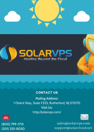 Solar VPS: A Dedicated & Secure VPS Hosting Provider