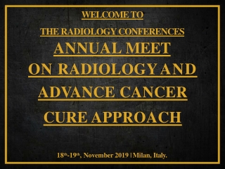 Radiology Meet 2019 | Tracks