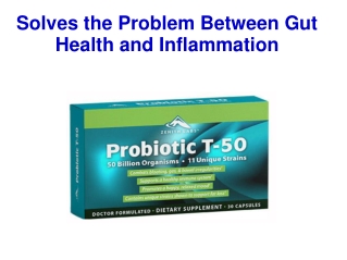 Solves the Problem Between Gut Health and Inflammation