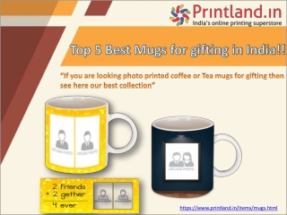 Top 5 Best Mugs for gifting in India | Photo Printed Mugs