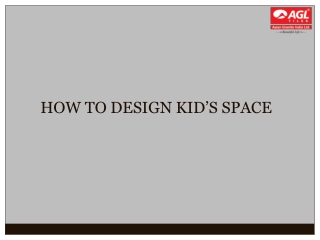 How to design kid’s space | AGL Tiles