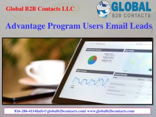 Advantage Program Users Email Leads