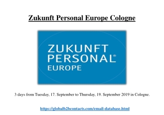 Zukunft Personal Europe Cologne