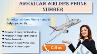 Reach us at American Airlines Phone Number