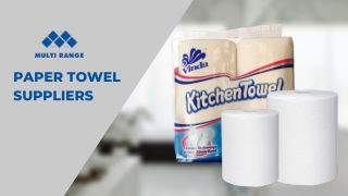Paper Hand Towels Supplier - Multi Range