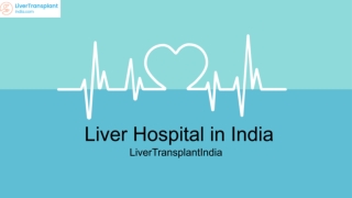 Liver Transplant Hospital in India