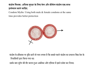फ़ीमेल और मेल कंडोम का एक साथ प्रयोग | Male & female condom