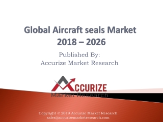 Global Aircraft seals Market