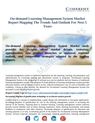 On-demand Learning Management System Market Comprehensive Analysis on Upcoming Opportunities