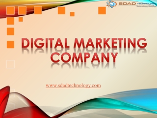 SDAD Technology-Digital Marketing Company in Delhi NCR