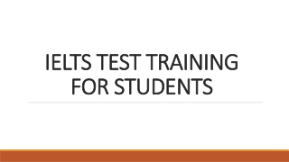 IELTS Training