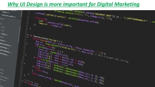 Why UI Design is more important for Digital Marketing