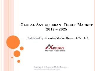 Global Antiulcerant Drugs Market