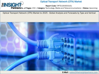Optical Transport Network (OTN) Market Analysis and Demand with Future Forecast to 2025