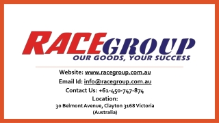 Race Group Sportswear in Australia