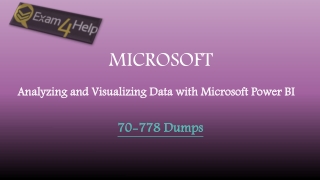 Easy way to get success in Microsoft 70-778 Exam with good grades