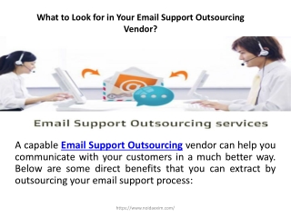 Email Support Outsourcing Services Provider
