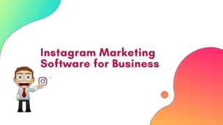 Instagram Marketing Software for Business