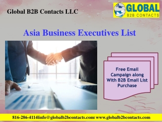 Asia Business Executives List