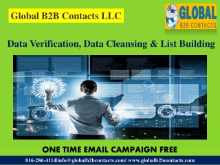 Data Verification, Data Cleansing & List Building