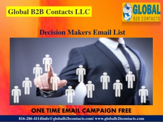 Decision Makers Email List