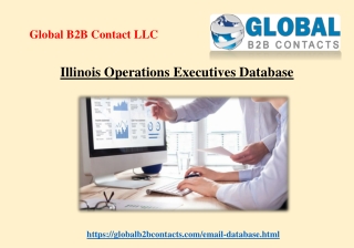 Illinois Operations Executives Database