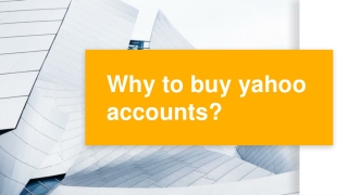 Promote Your business with yahoo accounts