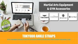 Tokyodo Ankle Straps, Adjustable Comfort Fit Neoprene, Nylon Web, Steel Double D Ring, Self Fastening Closure - $16.99