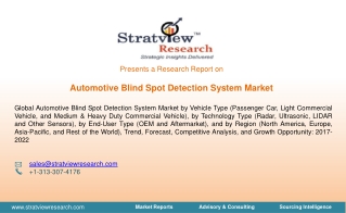 Automotive Blind Spot Detection System Market