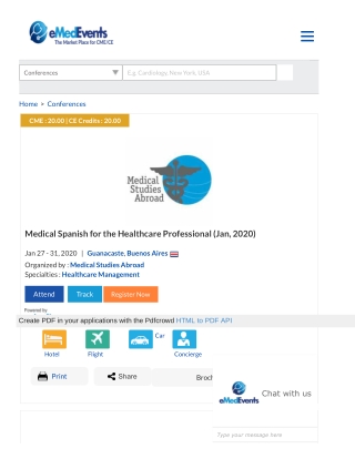 Medical Spanish for the Healthcare Professional 2020