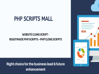 Readymade PHP Scripts – PHP Clone Scripts - PHP Scripts Mall