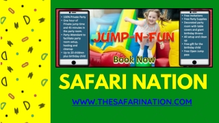 Jumping Places For Birthday Parties - Safari Nation Greensboro