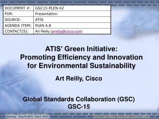 ATIS’ Green Initiative: Promoting Efficiency and Innovation for Environmental Sustainability