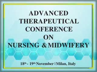 Tracks | Nursing Conference | Nursing Meet 2019 | Nursing Summits