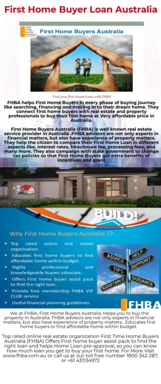 Steps in Buying First Home Australia