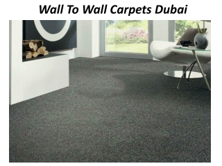 Wall To Wall Carpets Dubai