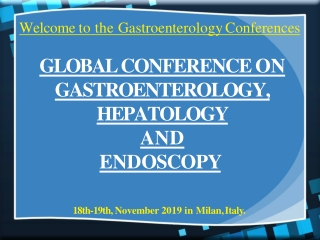 Gastro Conference 2019 | Tracks