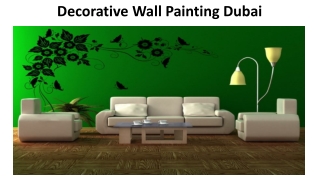 Decorative Wall Painting Dubai