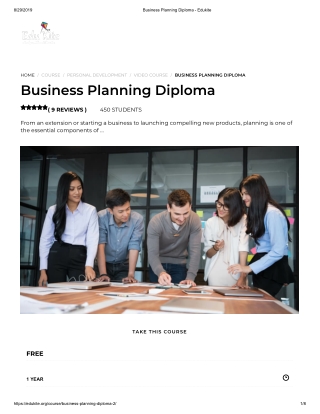 Business Planning Diploma Two - Edukite