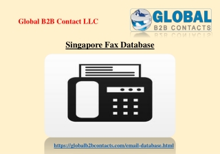 Singapore Fax Database