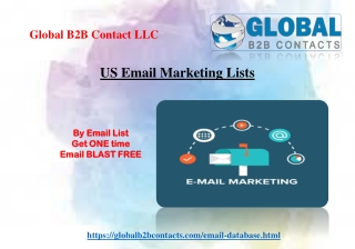 US Email Marketing Lists