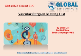 Vascular Surgeon Mailing List