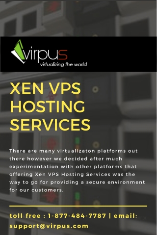 Xen vps hosting services