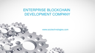 ENTERPRISE BLOCKCHAIN DEVELOPMENT COMPANY