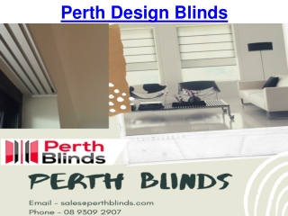 Perth Design Blinds