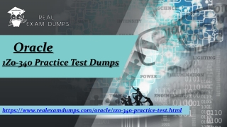 1z0-340 Practice Question Answers - Real Oracle 1z0-340 Practice Test Dumps