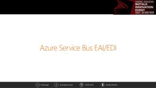 Azure Service Bus EAI/EDI